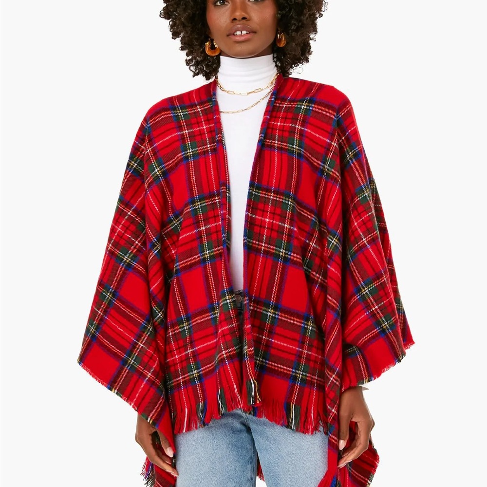 Tuckernuck David and Young Red and Blue Plaid Accessory - Picture 3 of 3